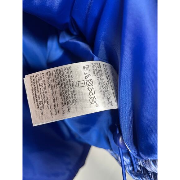 NEW Old Navy 4X Blue Puffer Vest Metallic - Picture 5 of 6